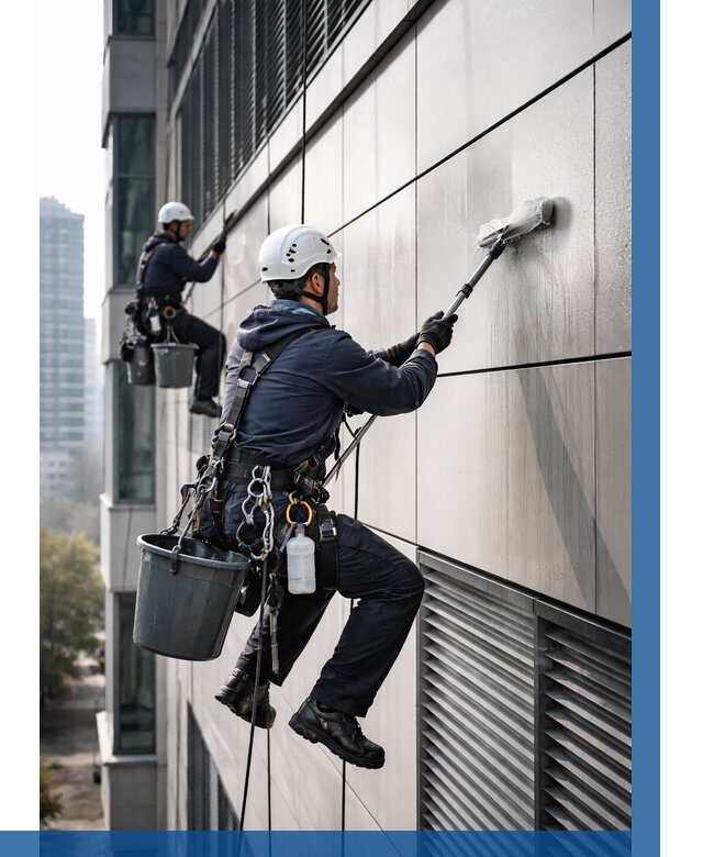 Мойка вентилируемого фасада в Шумерле от 272 р. | ВЫСОТНИК-Шмр