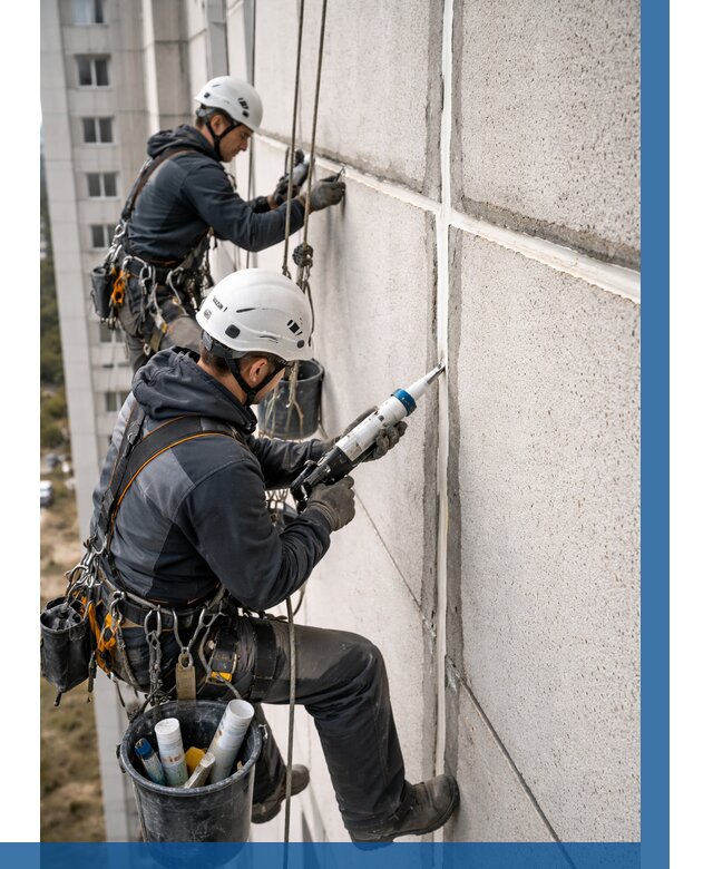 Герметизация межпанельных швов в Шумерле от 760 р. | ВЫСОТНИК-Шмр