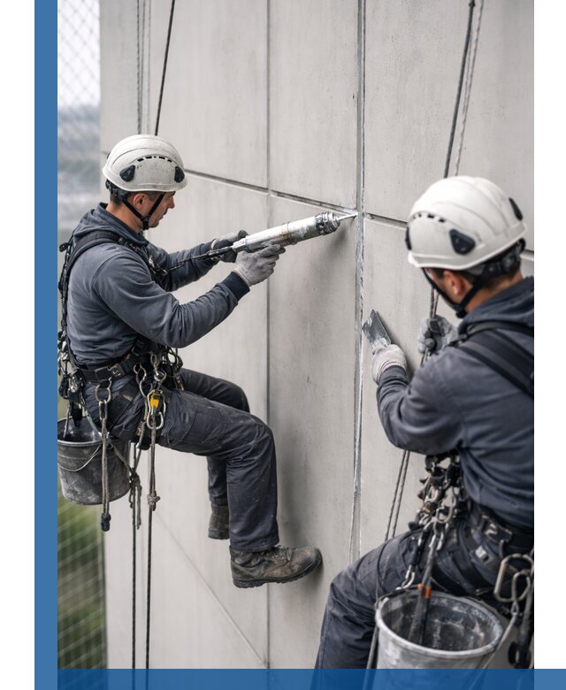 Первичная герметизация швов фасадов и кровель в Шумерле