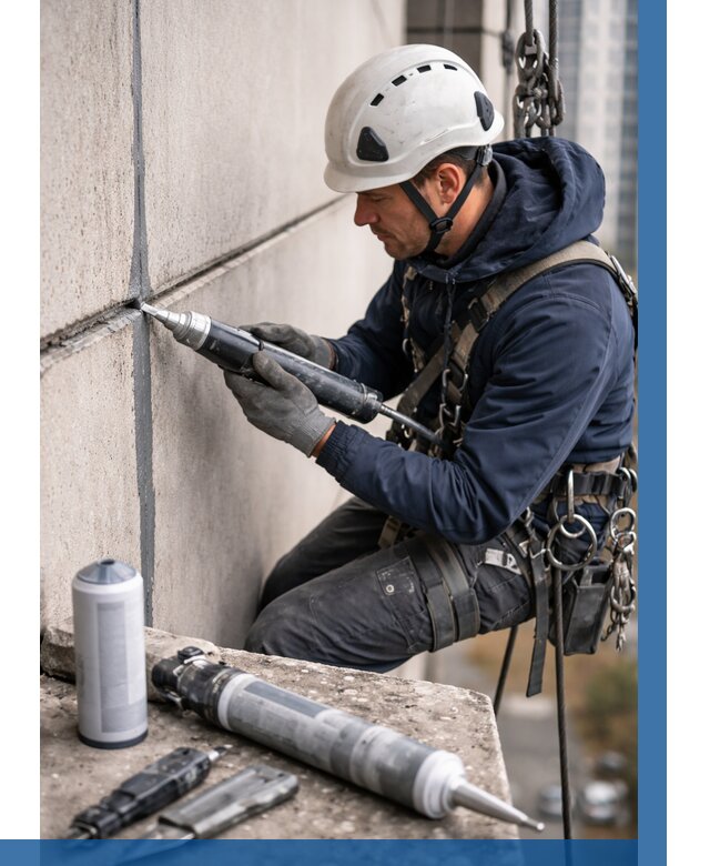 Вторичная герметизация швов в Шумерле от 489 р. | ВЫСОТНИК-Шмр