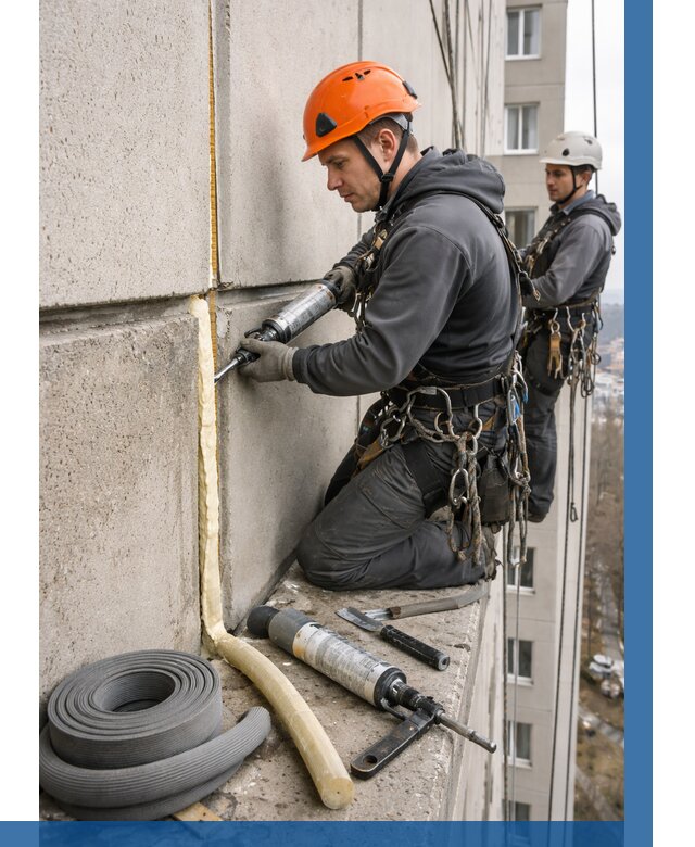 Теплый шов межпанельные швы в Шумерле от 760 р. | ВЫСОТНИК-Шмр