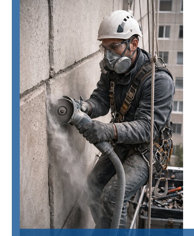 Штробление межпанельных швов в Шумерле качественно и быстро