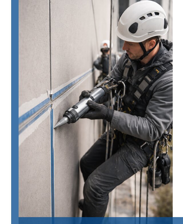 Герметизация стыков фасадных панелей в Шумерле качественно и быстро