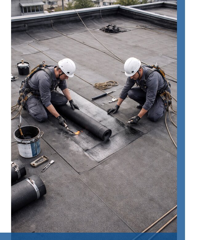 Ремонт мягкой кровли под ключ в Шумерле от 760 р. | ВЫСОТНИК-Шмр