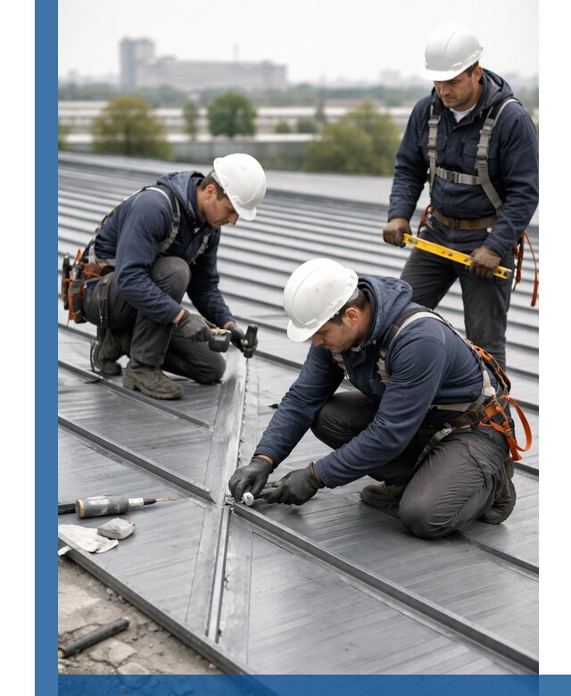 Ремонт фальцевой кровли в Шумерле срочно и качественно