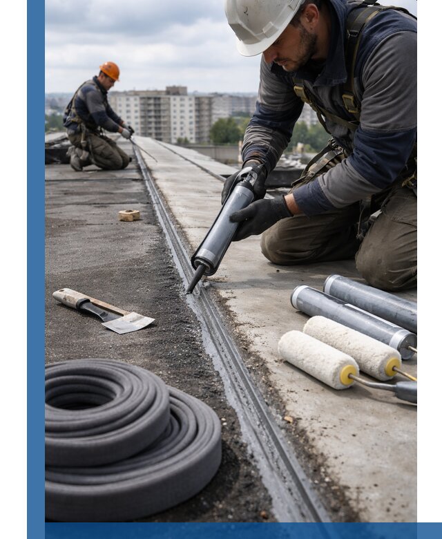 Герметизация швов кровли в Шумерле с гарантией герметичности