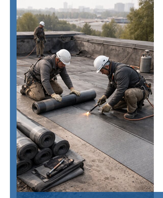 Монтаж мягкой кровли в Шумерле профессионально и надежно