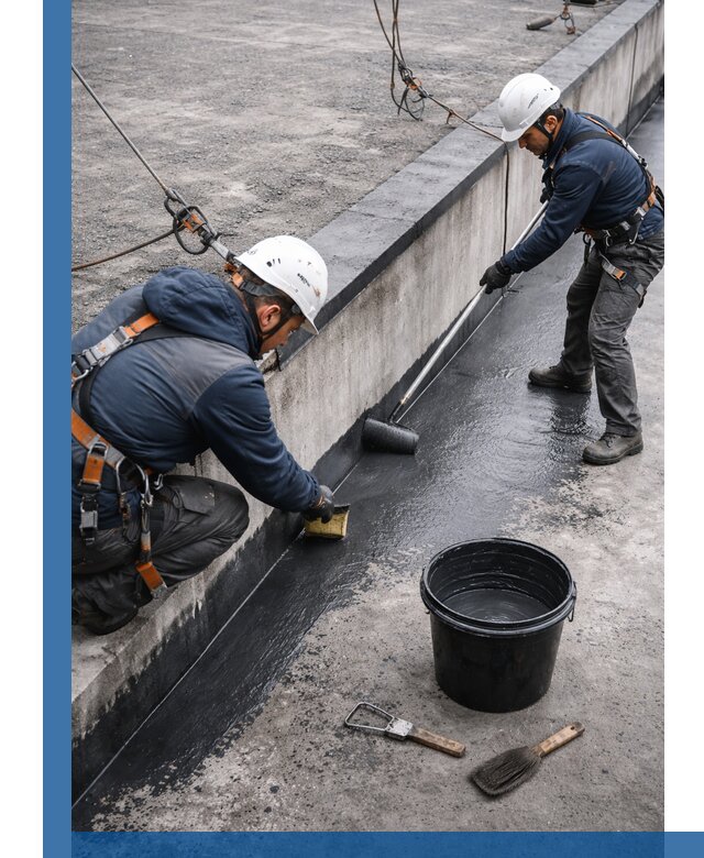 Гидроизоляция кровли жидкой резиной профессионально в Шумерле