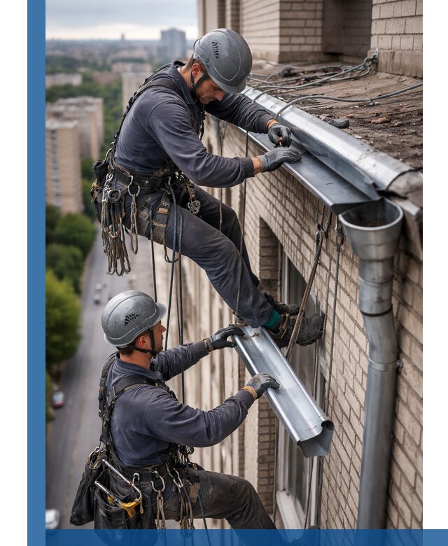 Ремонт водосточных желобов в Шумерле, быстро и качественно