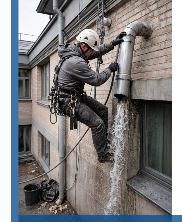 Профессиональная прочистка водосточных труб в Шумерле с гарантией