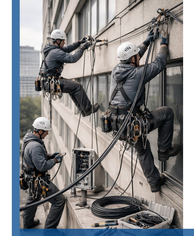 Прокладка оптоволоконного кабеля в Шумерле под ключ с тестированием