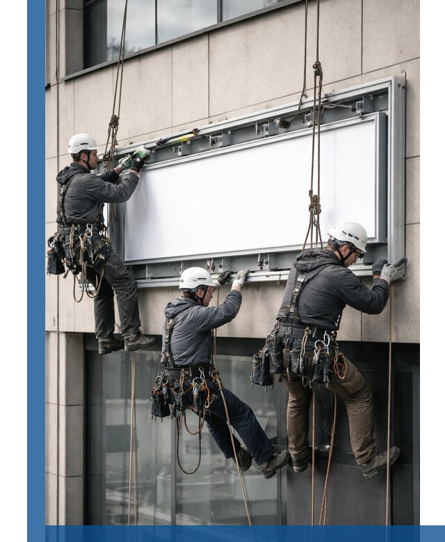 Профессиональный монтаж светового короба под ключ в Шумерле