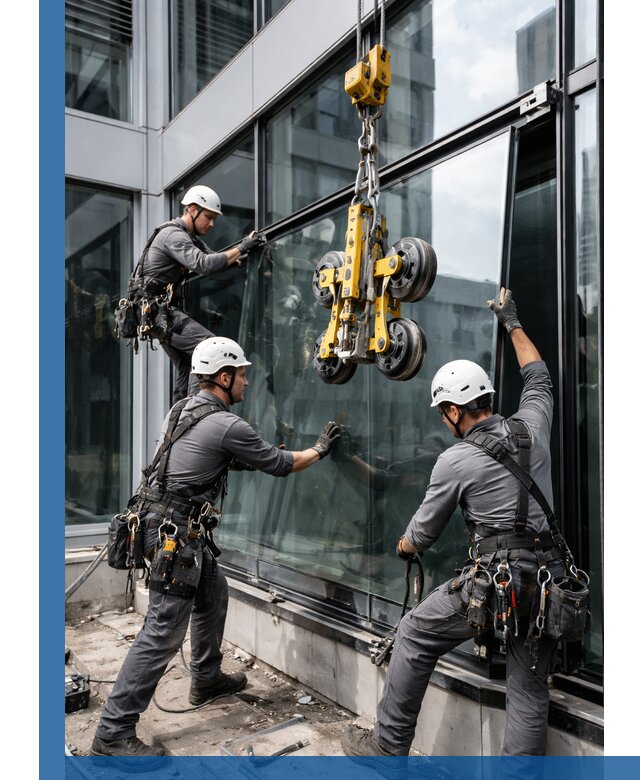 Структурное остекление фасадов в Шумерле монтаж и обслуживание