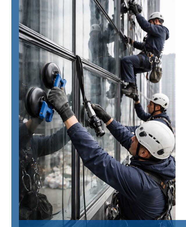 Радиусное остекление фасадов под ключ в Шумерле с гарантиями