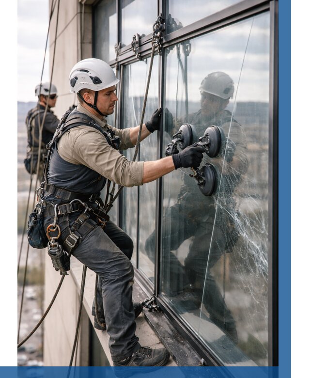 Замена стекла в витраже в Шумерле под ключ от 9234 р. | ВЫСОТНИК-Шмр