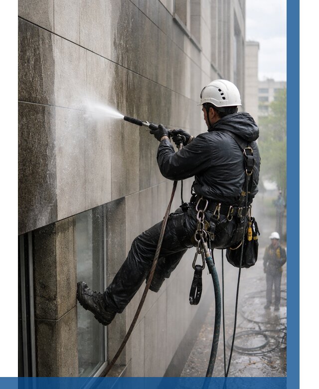 Гидроструйная очистка поверхностей в Шумерле от 923 р. | ВЫСОТНИК-Шмр