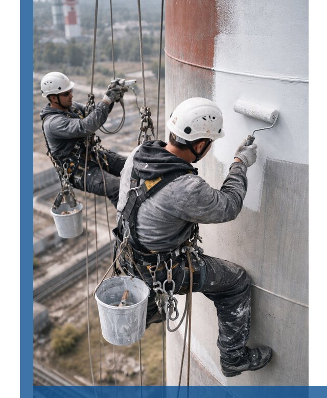 Покраска дымовых труб в Шумерле: антикоррозийная защита и восстановление