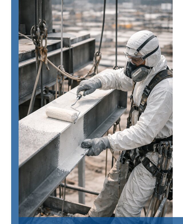 Профессиональная огнезащитная обработка металлоконструкций в Шумерле