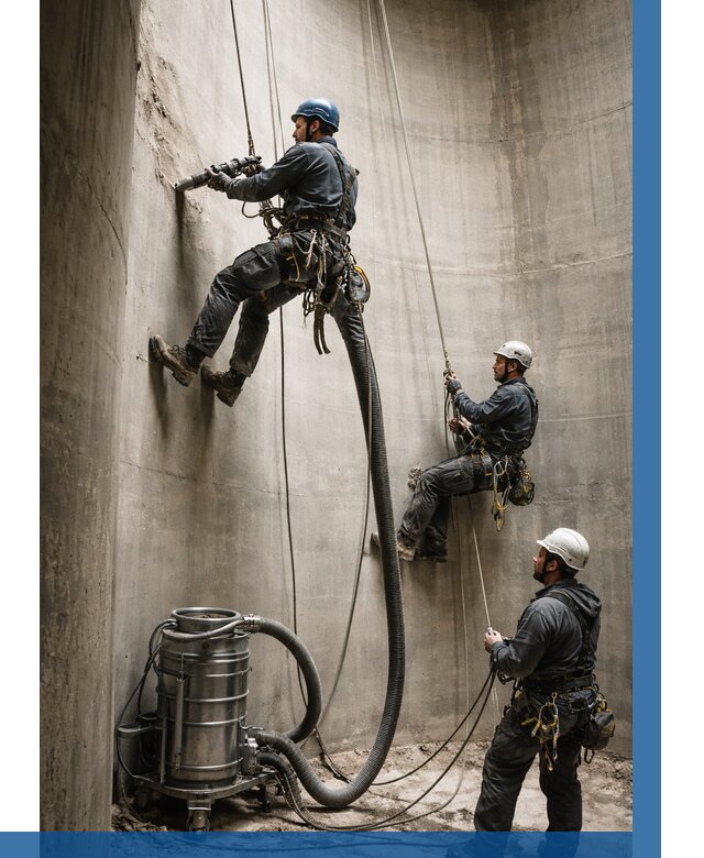 Зачистка силосов в Шумерле от 4888 р. Договор и смета ВЫСОТНИК-Шмр