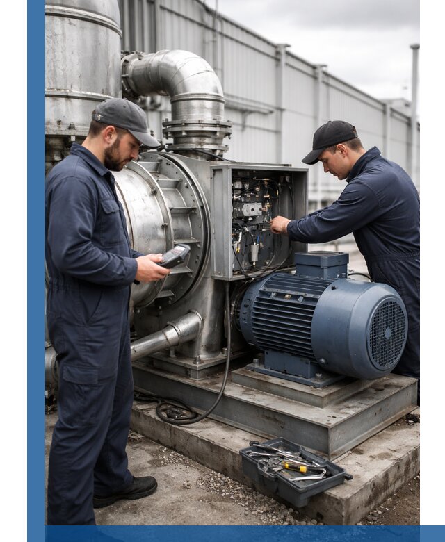 Техническое обслуживание промышленного оборудования в Шумерле
