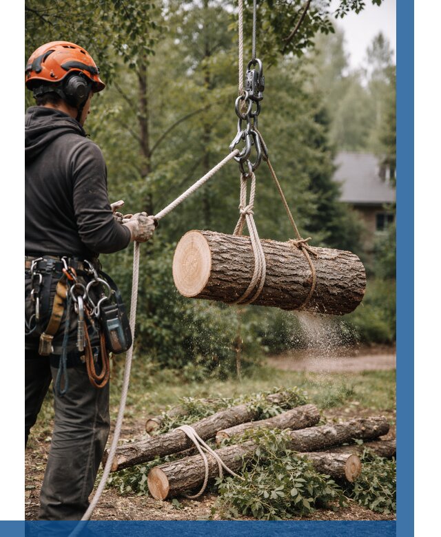 Валка деревьев частями в Шумерле от 8147 р. | ВЫСОТНИК-Шмр