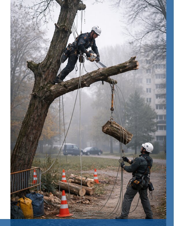 Удаление аварийных деревьев в Шумерле от 16295 р. | ВЫСОТНИК-Шмр