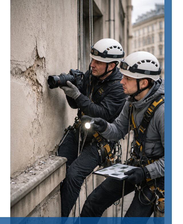 Фотофиксация дефектов фасада в Шумерле от 4888 р. | ВЫСОТНИК-Шмр