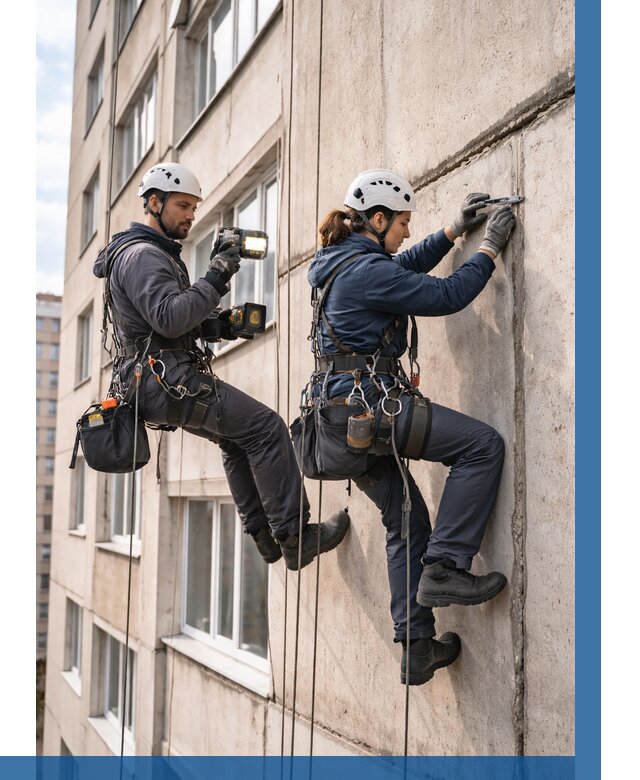 Обследование межпанельных швов в Шумерле от 1955 р. | ВЫСОТНИК-Шмр